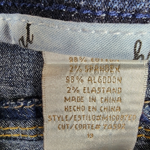 Vintage Y2K Baby Phat Jeans Baby Bootcut Mid Rise Medium Wash Fade Size 13 - Picture 3 of 15